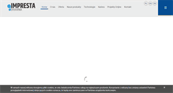 Desktop Screenshot of impresta.pl